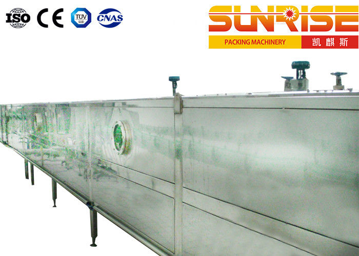 Sistema de empaquetado secundario automático, equipo de la pasterización del túnel de la botella