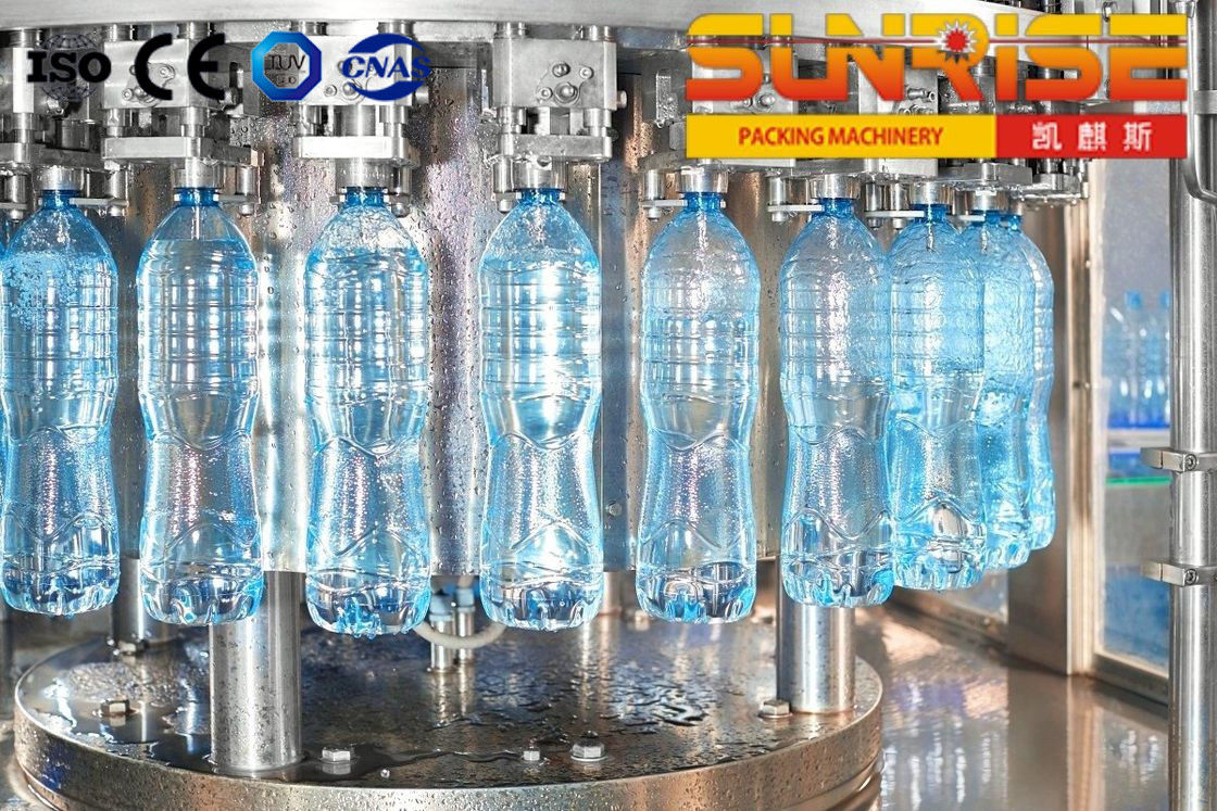 Máquina de rellenar del agua de botella del ANIMAL DOMÉSTICO de 9000BPH 500ml (KSCGF08B)
